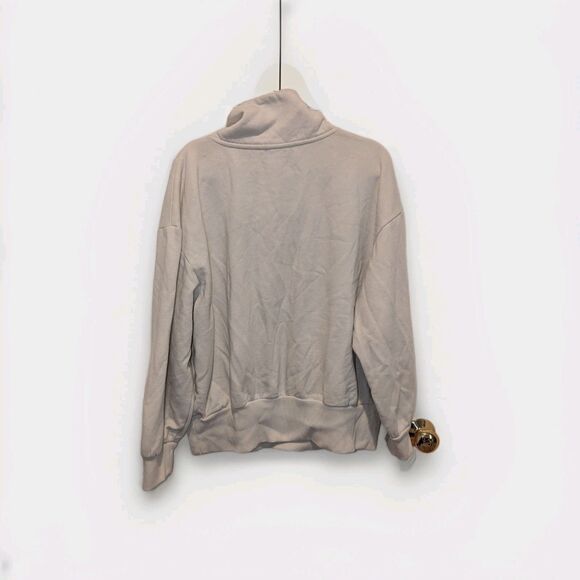 A New Day 1/4 Zip Pullover Sweatshirt Oversized Sweater Xxl Oatmeal - Picture 5 of 8